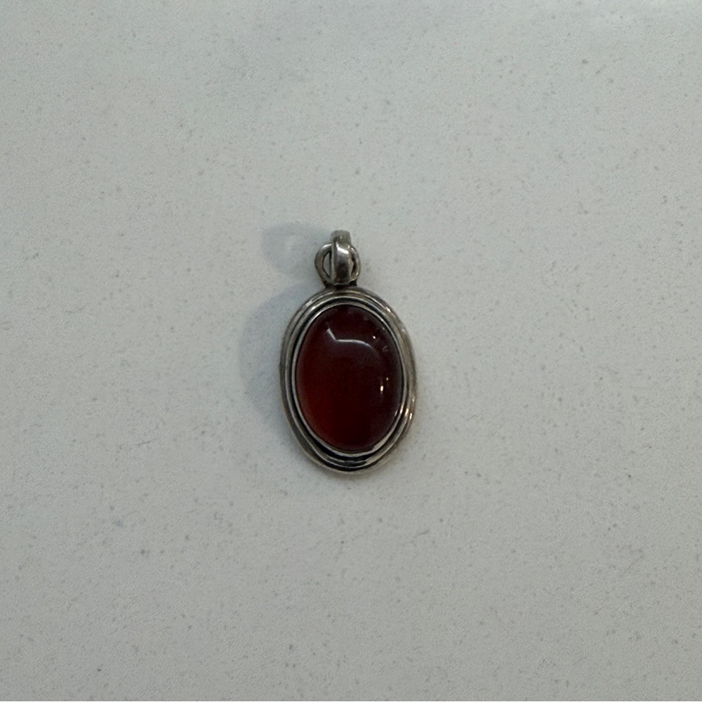 Vintage 925 Stone pendant